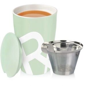 ☕✨ NEW Tea Forte KATI Cup Sipscriptions Mug with Lid & Infuser Basket 12 oz.